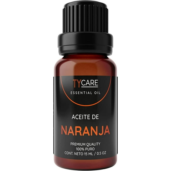 Aceite Esencial de Naranja (Citrus Sinensis) - 100% PURO PREMIUM QUALITY - 15 ML TY CARE ESSENTIAL OIL Aceite Esencial de Naranja (CITRUS SINENSIS).