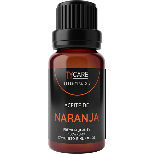 Aceite Esencial de Naranja (Citrus Sinensis) - 100% PURO PREMIUM QUALITY - 15 ML TY CARE ESSENTIAL OIL Aceite Esencial de Naranja (CITRUS SINENSIS).