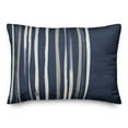 thumbnail image 2 of Creative Products Blue Thin Stripes 14x20 Indoor / Outdoor Pillow, 2 of 3