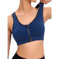 thumbnail image 4 of YouLoveIt Women's Sports Bra Stretch Lace Padded Up Yoga Sports Bra Ladies Sexy Lace Tank Tops Sports Bra Lift Up Bra Sleep Underwear Fitness Yoga Bra, 4 of 7