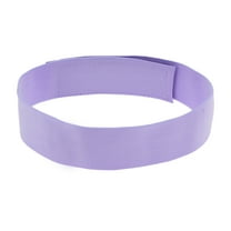 Unique Bargains 1 Pc Soft Wig Edge Fixing Headband Solid Color Wig Grip Band 23.62"x1.57" Purple