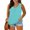 Mint Green, variant on DNDKILG Tunic Tank Tops for Women Plus Size Womens Tops Xl Summer Button Down Plus Sleeveless Tops Shirts for Women Tunic Green 3X