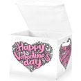 thumbnail image 2 of Iauyy Large Storage Box with Lid - Foldable Home Storage Bins for Clothes Toy Holiday Decor, Decorative Patterns (42*32*30cm), 2 of 6