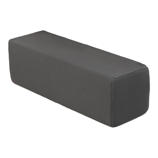 Almohada para reposabrazos de sofá con funda lavable, soporte multifuncional para codos Gris oscuro