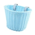 thumbnail image 1 of Cesta de bicicleta para niños, decoración frontal, cesta de bicicleta portátil para niñas, Camping Azul, 1 of 8