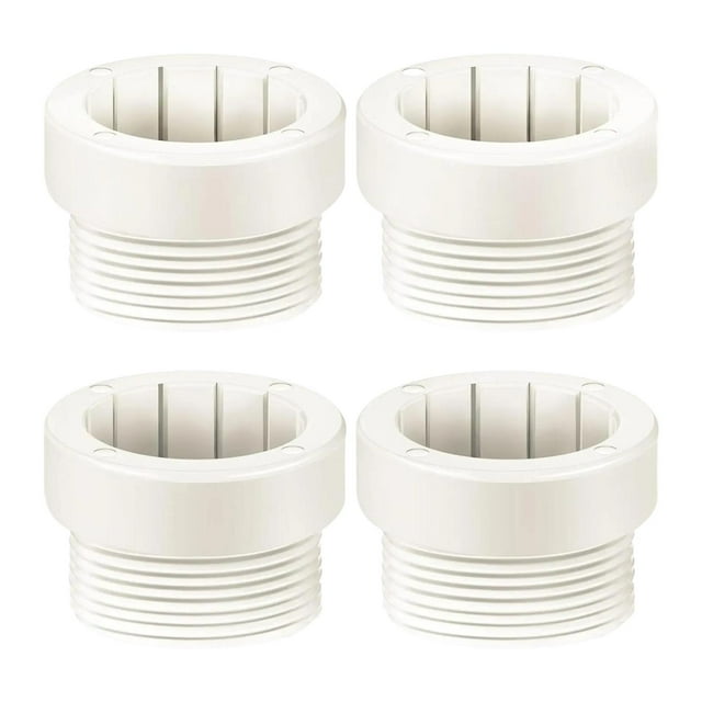 Adaptador de estabilizador de manga de 4x piscina instalar fácilmente el orificio de la cubierta de 1.75 pulgadas