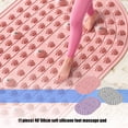 Sentinel Foot Mat Silicone Foot Massage Pad Comfortable Acupressures Foot Pad Foldable ...