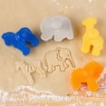 thumbnail image 6 of (4 pack) Mrs. Anderson's Baking Animal Cracker Cookie Cutters, Set of 4, Spring-Action Embossing Cutters For Cookies, Fondant, And Pastry Dough, 6 of 11