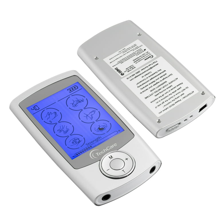 Tech-Care Pro TENS Unit, 24 Modes Portable Massager, Pain Relief