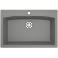 thumbnail image 7 of Karran Usa QT-712-WH Quartz Qt 33" Drop In Single Basin Quartz Composite Kitchen Sink -, 7 of 7