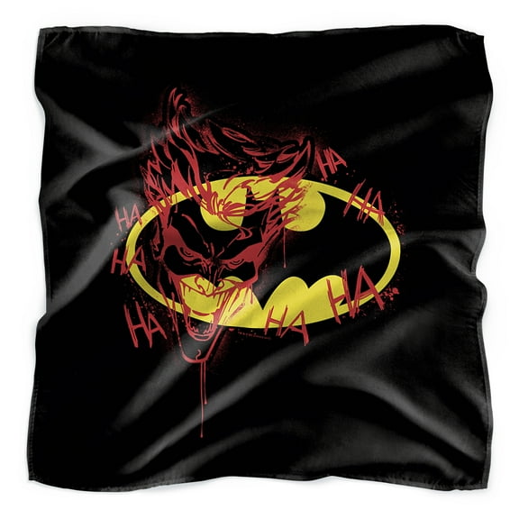 Batman Joker Graffiti Bandana (21 in x 21 in)