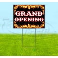 thumbnail image 1 of Grand Opening (18" x 24") Yard Sign, Includes Metal Step Stake, 1 of 6