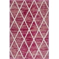 thumbnail image 3 of Rugs.Com Starlight Collection Transitional Lattice Area Rug ‚Äì Pink 5' X 8' Rug Perfect For Living Rooms, Bedrooms, Dining Rooms And More, 3 of 3