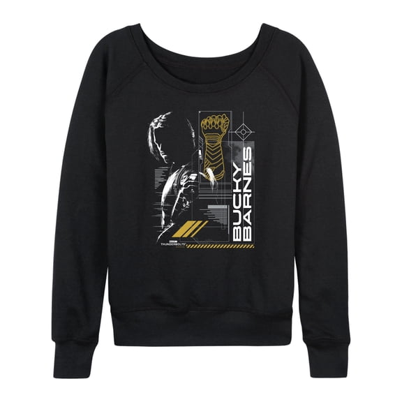 Marvel - Thunderbolts Bucky Barns Digital - Women's French Terry Long Sleeve Shirt