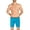 Bondi Blue, variant on Men's Obviously B01-1F EveryMan AnatoMAX 9 Inch Boxer Brief (Bondi Blue XL)