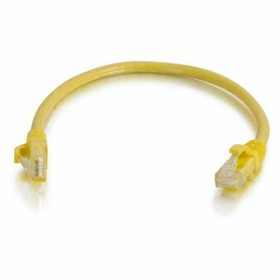 C2G - Cables To Go - 1ft Cat5e Snagless Unshielded UTP Network Patch Cable - Yellow