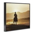 thumbnail image 2 of Stupell Industries Contemporary Cowboy's Ride Home Black Framed Giclee Art, 14 x 11, by Kim Allen, 2 of 8