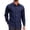 Navy, variant on Mens Cuban Guayabera Shirt Long Sleeve Casual Dress Linen Button Down Shirts Fashion Loose Fit Shirt Jackets