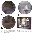 thumbnail image 3 of Designart "Floral Fountain And Birds IV" Floral Canvas Wall Art, 3 of 5