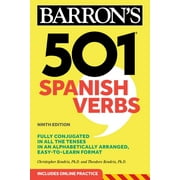 Barron's: 501 Spanish Verbs ( 9th ed.) (Paperback)