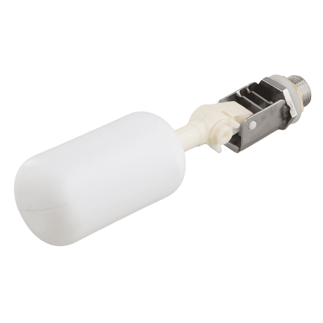 Float Valve 1/2 Inch,Brass Valve with Plastic Water Float Ball Valve with Adjustable Arm Automatic Fill for Water Trough