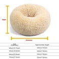 thumbnail image 7 of Coloody Dog Cat Bed Panier Rond Pour Chien Coussin Pour Chat Panier Donut Pet Bed, 7 of 7