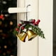 thumbnail image 4 of Campanas de hierro forjado, adornos navideños, adornos navideños, campanas para árbol de Navidad, lazos, decoraciones de Halloween, decoración de otoño, decoración del hogar, adornos navideños, 4 of 6