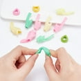 thumbnail image 4 of 4 Styles 60PCS Pencil Handwriting Grips Pen Grippers Pencil Cushion Pen Holder Grips Painting Drawing for Adults Arthritis Writing 3 Colors, 4 of 7