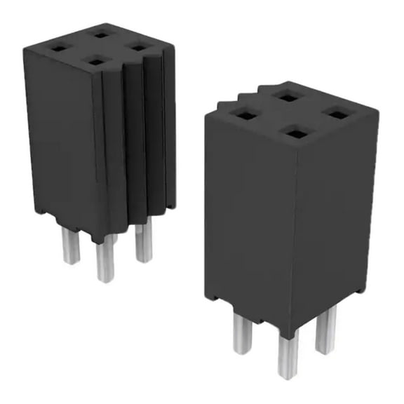 SQT-110-01-L-D Connector Receptacle 20 Position 0.079 (2.00mm) Through Hole Gold :RoHS
