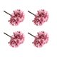 thumbnail image 1 of Cateissary 4 unids/set hogar con decoración de flores artificiales de boda realista flores artificiales de boda flor falsa Decoración del hogar rosa intenso morado, 1 of 6