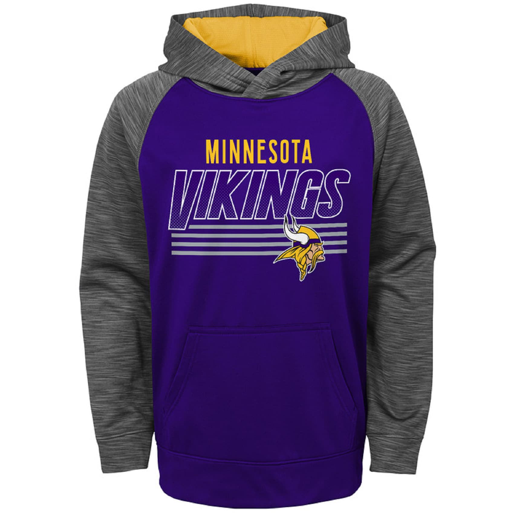 Purple Minnesota Vikings Fleece Hoodie 