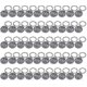 thumbnail image 1 of 1-100 Numbers Key Chain Numbers Tags Locker Gym Key Rings Engraved Number With Key Rings Key Ring Aluminum Numbers Tag, 1 of 1