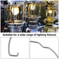 thumbnail image 3 of OFFIGAM 10pcs Everyone Lamp Retaining Spring Clip Ring Silver Manganese Steel For Lighting Fixtures, 3 of 7