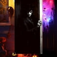 thumbnail image 5 of Chanana Halloween Door Cover, Halloween Decorations Outdoor 35x71 Inch Bathroom Door Banner Toilet Scene Decor for Haunted House Party Spooky Indoor Outdoor Wall Decoration, 5 of 7