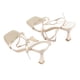 thumbnail image 2 of Zapatos de baile con punta cuadrada, zapatos de mujer con punta abierta y cuadrada, zapatos de baile con punta cuadrada y tacón, zapatos de tacón diseñados para la precisión, 2 of 9