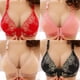 thumbnail image 3 of Sujetador sin aros para mujer, cierre frontal, encaje, push up, transpirable, γ γ~ P5R7, 3 of 7