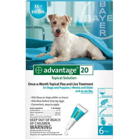 Advantage TEAL-20-6 4 month supply of Advantage