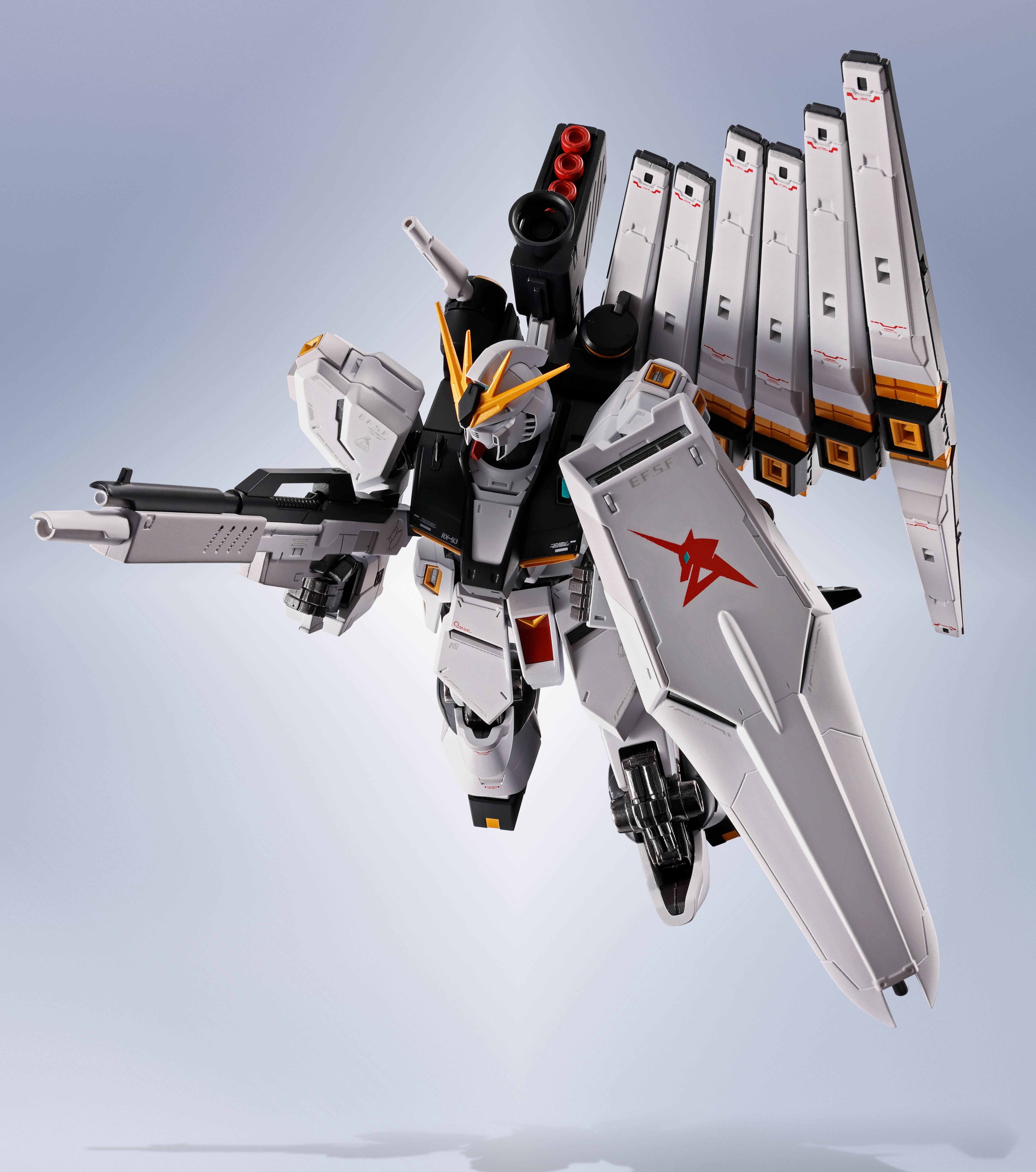 TAMASHII Mobile Suit Gundam Chars Counterattack Nu Gundam Metal Robot Spirits