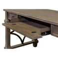 thumbnail image 2 of Pemberly Row Wood Writing Desk Writing Table Office Desk Gray, 2 of 15