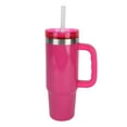 thumbnail image 6 of Ozark Trail 30 oz Tumbler with Handle, Shimmer Fuschia Burst, 6 of 10