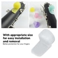 thumbnail image 3 of Clarinet Oboe Thumb Rest Silicone Finger Rest Cushion Protector Instrument Accessory, 3 of 8