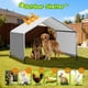 thumbnail image 4 of Refugio de sombra para perros Nidouillet 122x122x100 cm impermeable, 4 of 8