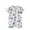 Grey, variant on Baby Spring New Onesie Newborn Climbing Clothes Short Sleeve Thin Ha Clothes Bag Fart Clothes