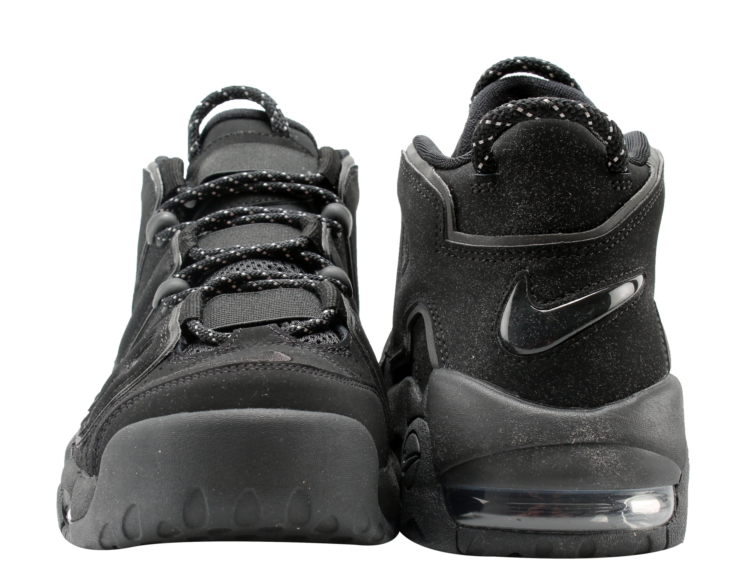 nike air more uptempo black reflective