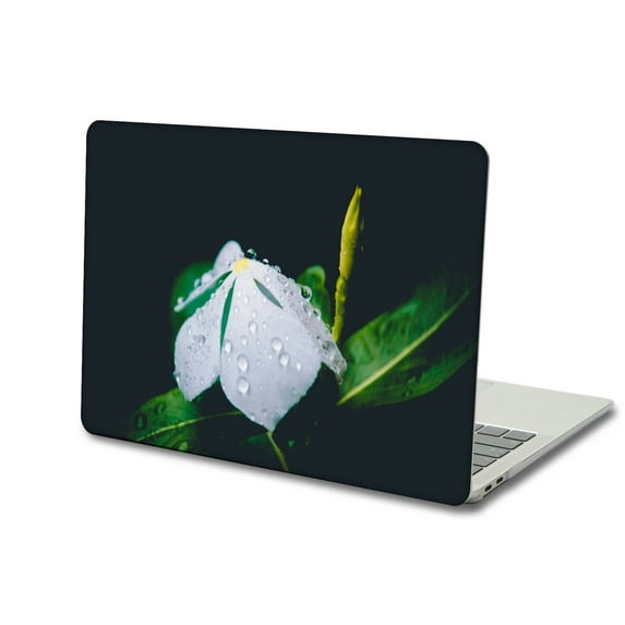 KSK KAISHEK Plastic Hard Protective Shell Case Cover for 2017-2014/2013//2012/2011/2010 Release Old MacBook Air 13 inchs Not Retina Display Model: A1369/A1466 Flower 0217