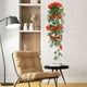 thumbnail image 4 of Simulated Rose Artificial Flower Conditioning Duct Blocking Living Room Ceiling Decoration Plastic Wrapping Plants Fake Flowers Vines Artificial Flowers, 4 of 5
