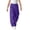 Purple-08, variant on Nugftut Girls Sweatpants Elastic Waist Loose Wide Leg Pants with Pockets Sizes 9-10