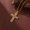 Gold, variant on Knights Templar Cross Necklace for Women Men Stainless Steel Vintage Crusader Holy Knight Necklace Dainty Religious Jewelry,Gold