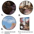 thumbnail image 3 of Designart "Lansdcape Church Calm Abode I" Spiritual Floater Framed Canvas Print, 3 of 7