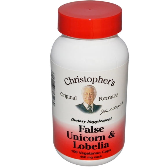 Dr. Christophers Formulas Cleanse False Unicorn and Lobelia 100 Vegicaps